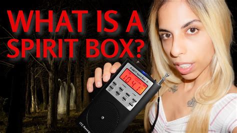 What Is A Spirit Box Ghost Hunting Equipment Youtube