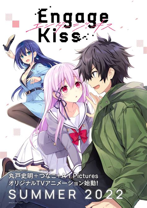 A 1 Pictures Anuncia Engage Kiss Un Próximo Anime Original De Romance