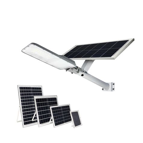 5m Lumileds 2835 LED Solar Streetlight Monocrystalline 90 Degree Beam