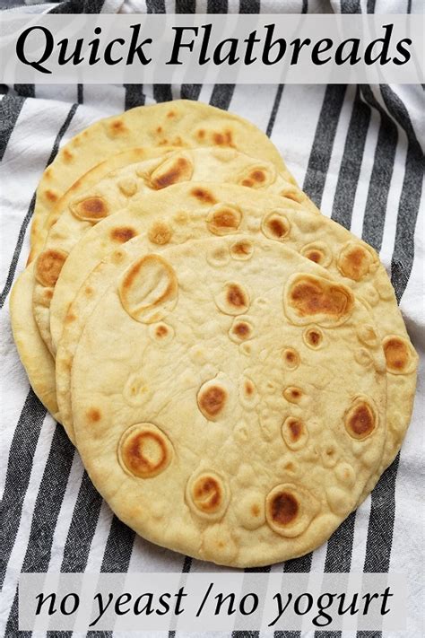 Yogurt Flatbreads Quick Easy Recipe Moorlands Eater