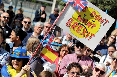 Brexit Un millón de británicos piden en Londres un segundo referéndum