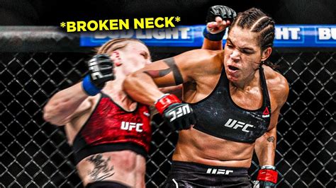 MMA Women S Most SCARY Knockouts YouTube