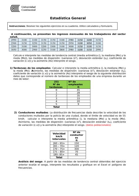 Gutierrez Espero Que Les Ayude Estad Stica General A Continuaci N