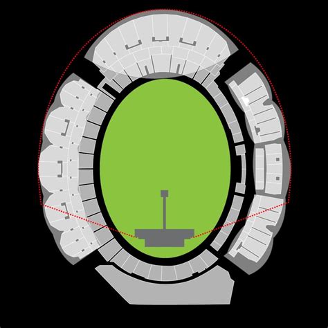 Adelaide Oval Seating Map - Map Of South America