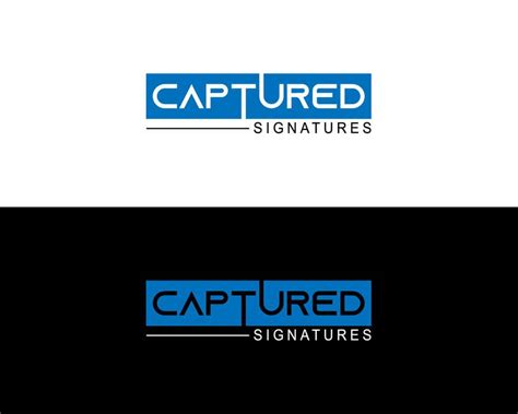 Entry 609 By Graphixcreators For Logo For Captured Signatures And