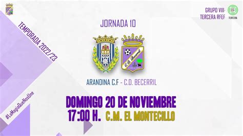 Temporada Jornada Arandina C F Cd Becerril Youtube