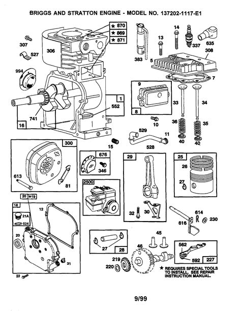 Briggs And Stratton 725 Series Parts Diagram Briggs Stratton