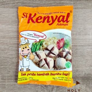 Jual Si Kenyal Tepung Premiks Bakso Lengkap 250gr Tepung Adonan Bakso