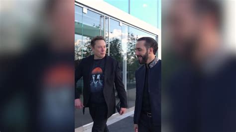 As Fue La Reuni N Entre Elon Musk Y Nayib Bukele Presidente De El