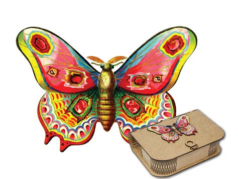 Puzzle Drewniane dla dorosłych Prezent Motyl 3 XXL 13976682875 Allegro pl