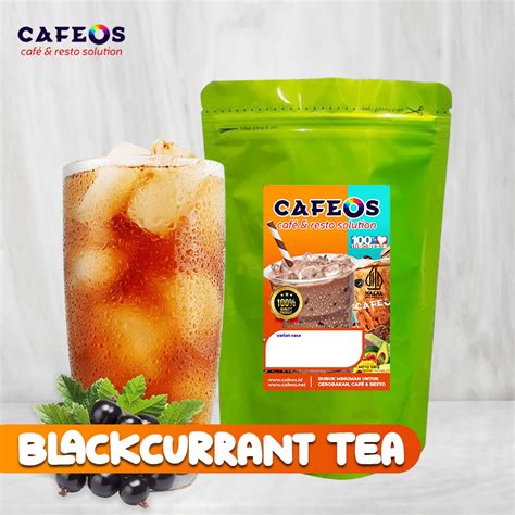 Bubuk Minuman Teh In Cafeos Powder Drink Kemasan Gram