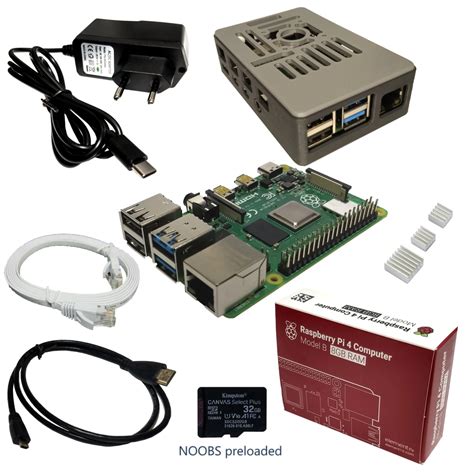 Kit Raspberry Pi 5 Starter 4GB 8GB L Essentiel Pour Raspberry Pi 5