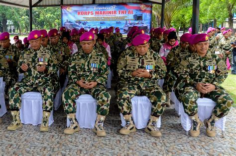 InfoPublik Wadanmenkav 2 Marinir Hadiri Peringatan HUT Ke 77 Korps