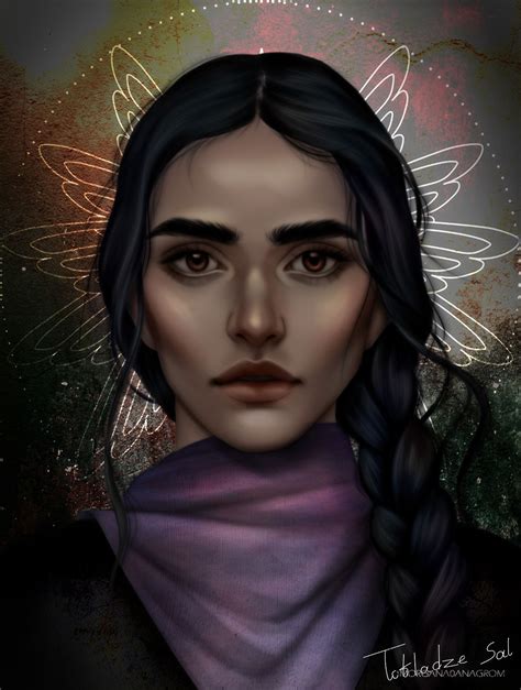 Inej Ghafa From Six Of Crows Duology Art By Morgana Anagrom Six Of