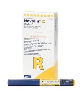 Novolin N Flex Pen | U-100 Insulin5 x 3ml Prefilled Pens – Ample Medical