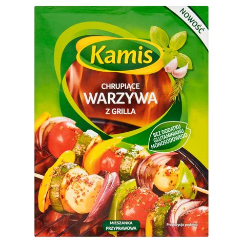 Kamis Chrupiące warzywa z grilla Mieszanka przyprawowa 20 g kalorie