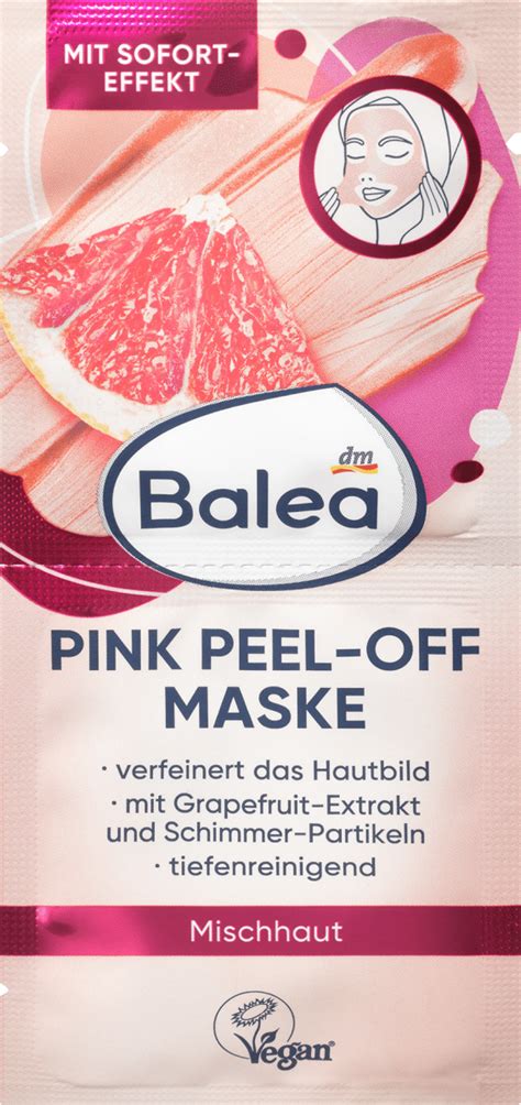 Balea Maschera Viso Pink Peel Off 16 Ml Dm Italia