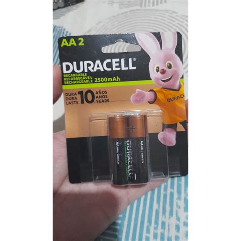 Pilha Duracell Recarreg Vel Aa C Shopee Brasil