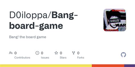 GitHub - D0iloppa/Bang-board-game: Bang! the board game