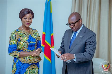 Le Premier Ministre Jean Michel Sama Lukonde A Chang Avec L Missaire