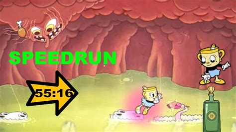 Cuphead Solo Chaser Dlc Juego Base Speedrun In 5516 Youtube