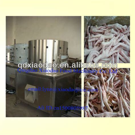 Chicken Feet Peeler Machine Chicken Feet Skin Removing Machine Chicken Feet Skin Removing