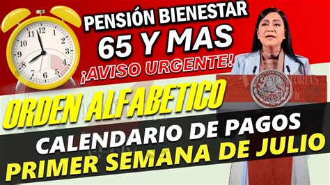 𝐃𝐄 Ú𝐋𝐓𝐈𝐌𝐀 𝐇𝐎𝐑𝐀 𝐏𝐀𝐆𝐎𝐒 𝐄𝐍 𝐉𝐔𝐍𝐈𝐎 Adultos Mayores Pensión