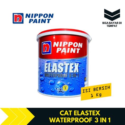 Jual Cat Tembok Dinding Nippon Paint Elastex Waterproof In Anti