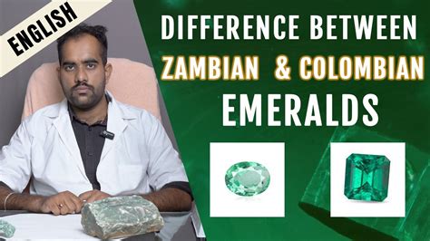 Difference Between Zambian Colombian Emeralds GPL YouTube