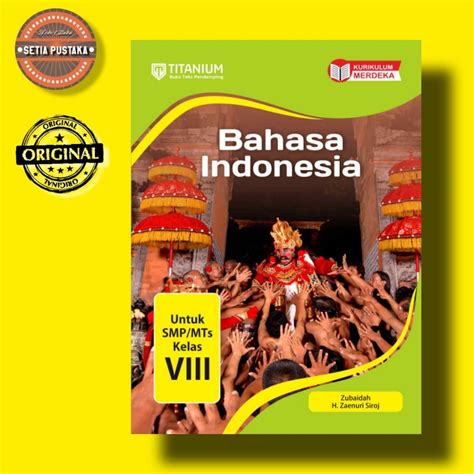 Jual Titanium Buku Teks Pendamping Kurikulum Merdeka Bahasa