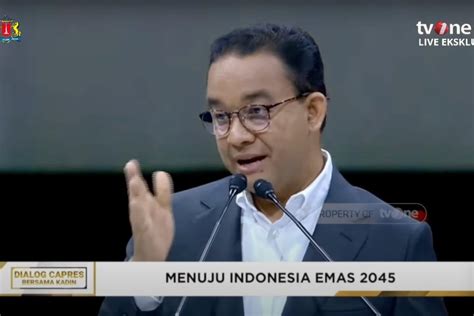 Anies Respons Soal Jokowi Harus Izin Ke Diri Sendiri Untuk Kampanye Pemilu