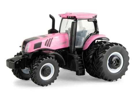 1 64 New Holland GENESIS T8 380 Pink Tractor Ertl AgFarmToys