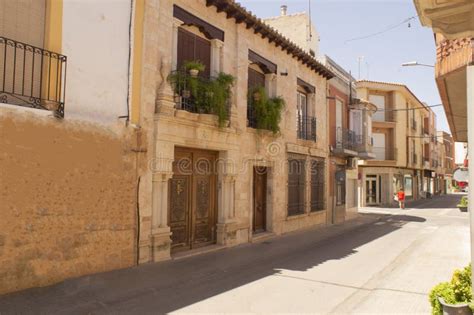 Old And Historical Facades Of The Municipality Of Bola Os De Calatrava