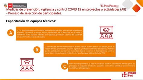 Ppt Protocolo Sanitario Trabaja Peru Pptx