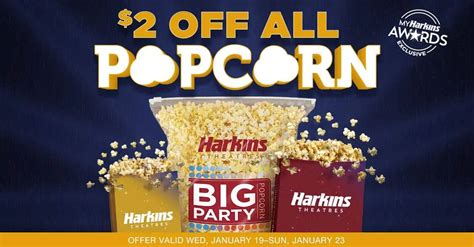 harkins theatres popcorn - Mile High on the Cheap