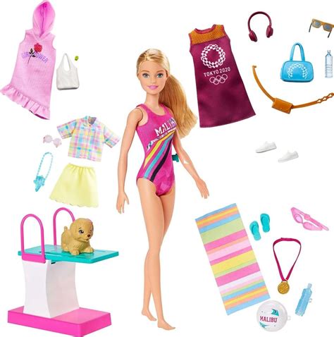 Mattel Mattel Du Y Zestaw Lalka Barbie Piesek I Ubranka Lalka Barbie