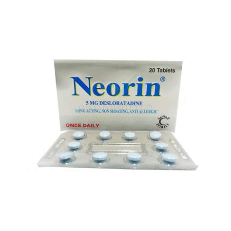 Neorin 5 mg 20 Tablets