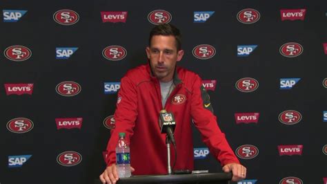 49ers Vs Cardinals Postgame Press Conference Kyle Shanahan Youtube