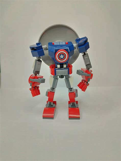 Captain America Mech Armor Brickslog