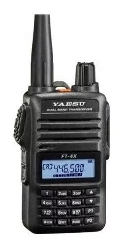 Rádio Transceptor Yaesu Ft 4x Rádio Fm Vhf Uhf Importado Parcelamento Sem Juros