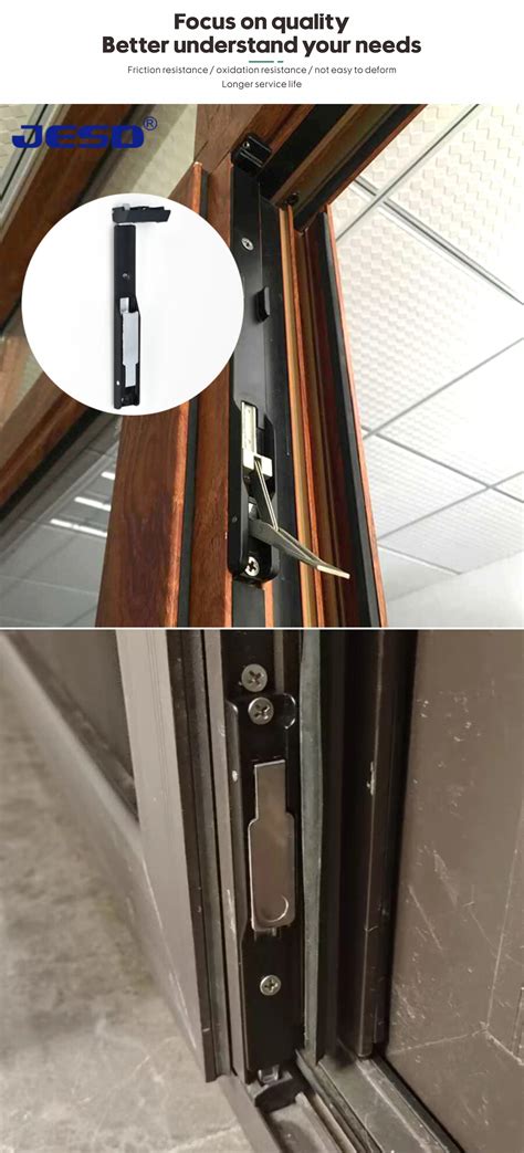 Handle Slide Door Lock With Flush Bolt Standard Tower Door Lock For