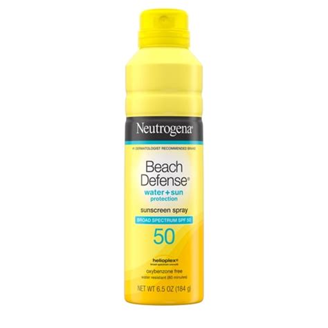 Neutrogena Ultra Sheer Face Mist Sunscreen Spf 55 34 Oz Vitacost