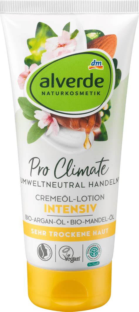 Alverde NATURKOSMETIK INTENSIV Kremasto Uljni Losion Za Telo 200 Ml