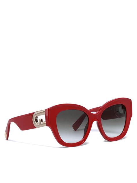 Furla Okulary przeciwsłoneczne Sunglasses SFU596 WD00044 A 0116 1265S 4