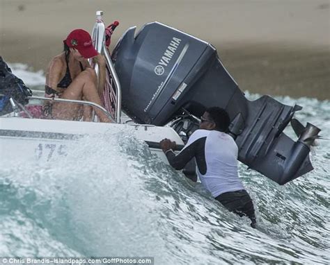 Andrea Corr Parades Figure In Tiny Black Bikini In Barbados Daily Mail Online