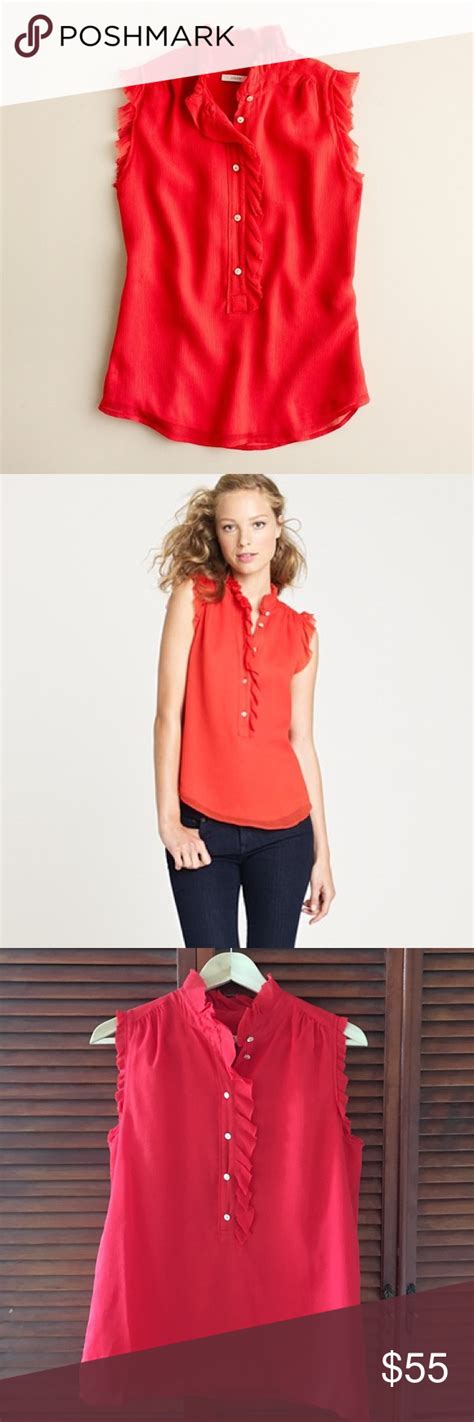 Coralred Natasha Top Chic And Elegant