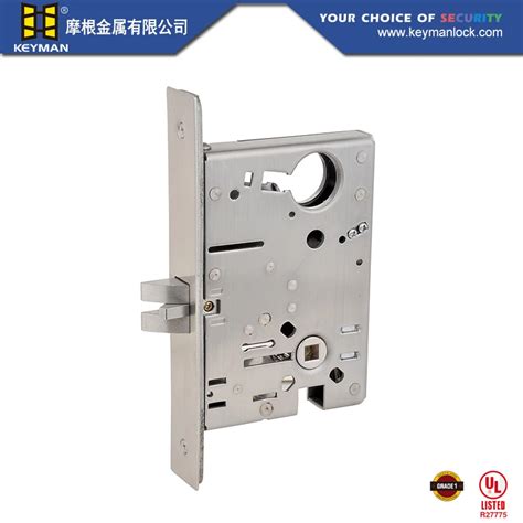 Keyman American Standard Mortise F Passage Corridor Door Lock Body U