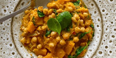 Curry De Butternut Et Pois Chiches