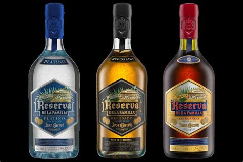 Jose Cuervo Introduces Reserva De La Familia Platino And Reposado Tequilas