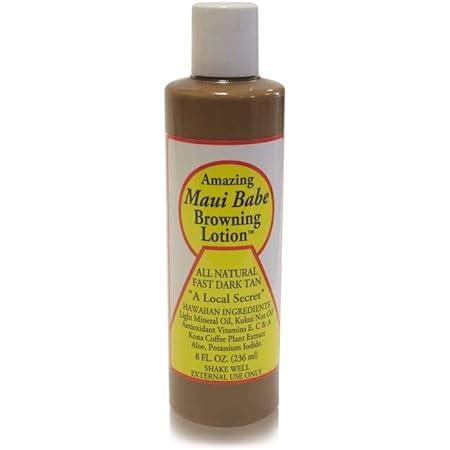Amazon Maui Babe Tanning And Browning Lotion Ounces Pack Of Tanning Oils Beauty